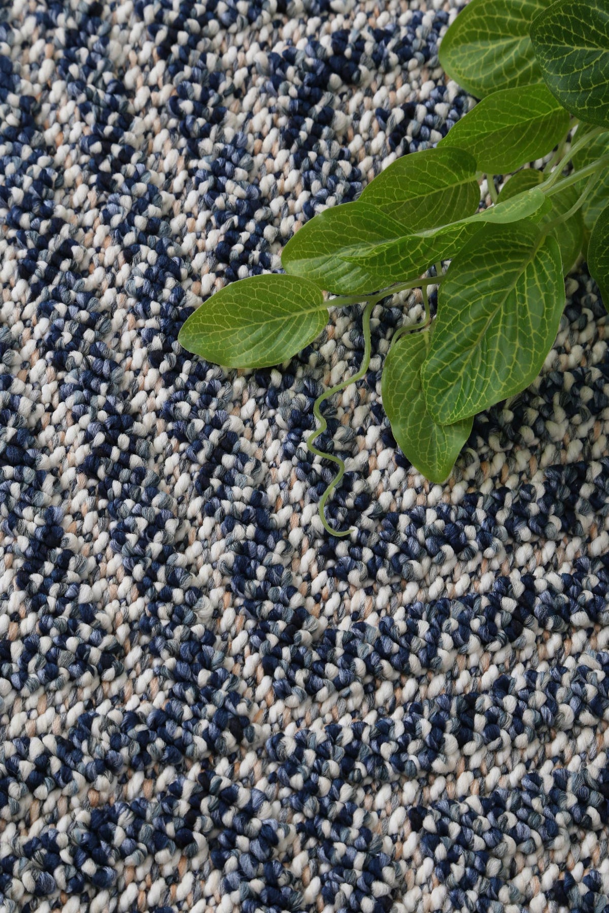 Maldives Blue Geometric Indoor Outdoor Rug - TW07 – view 7