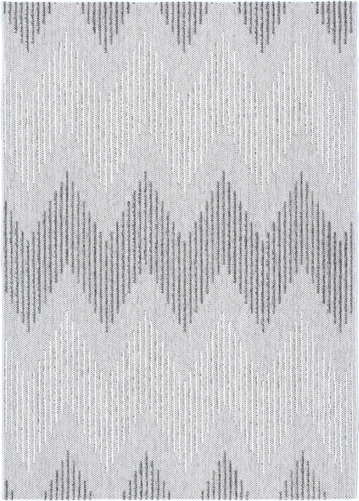 Maldives Eagle Indoor / Outdoor Grey Rug - Mald12 – view 2