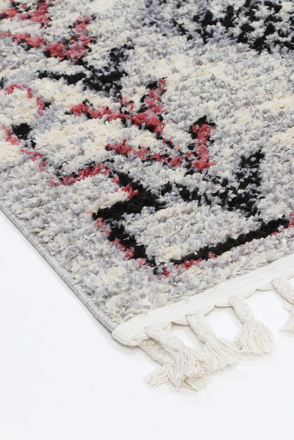 Mansour Tocapus Blush Geometric Rug - 3BLUS – view 4