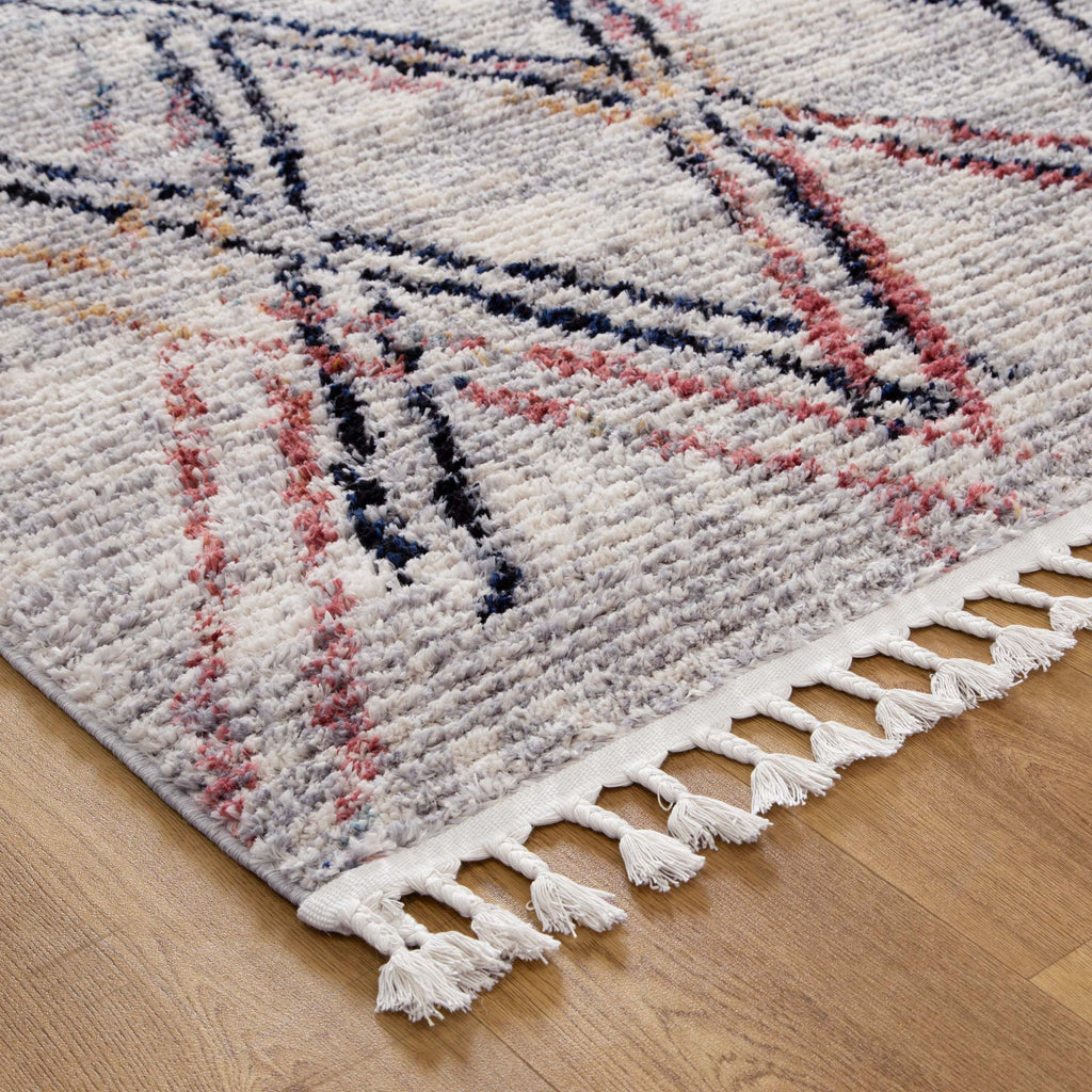 Mansour Argyle Multi Geometric Rug - 10MULT – view 3