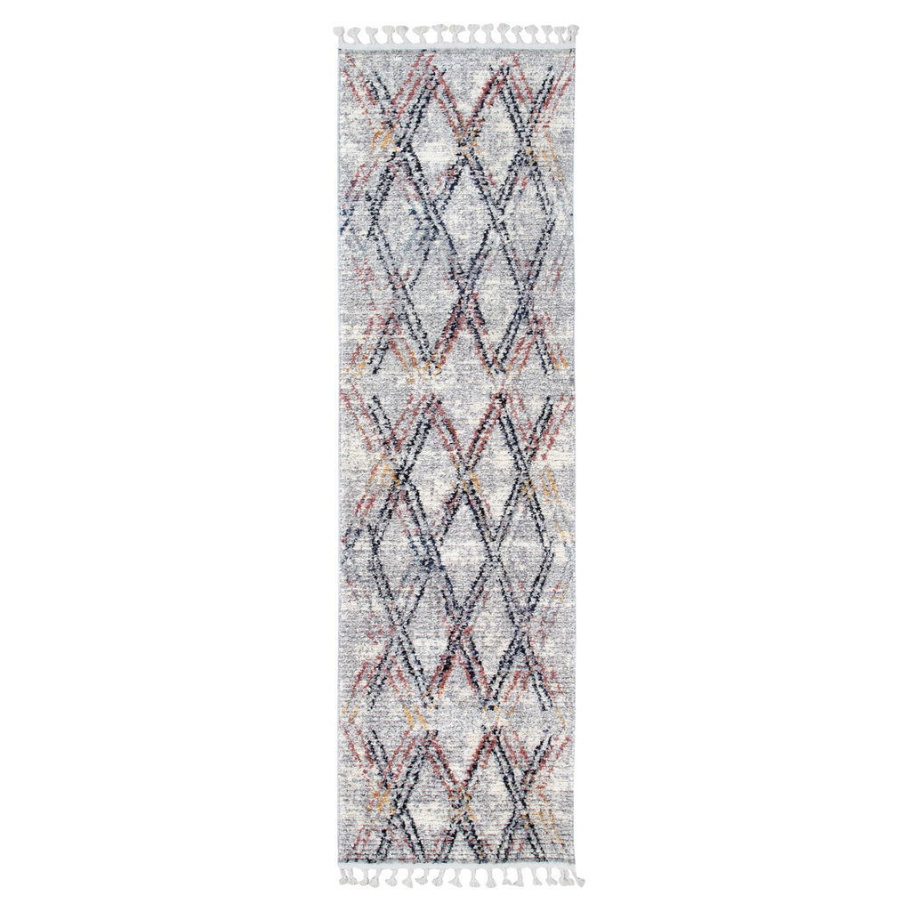 Mansour Argyle Multi Geometric Rug - 10MULT – view 6