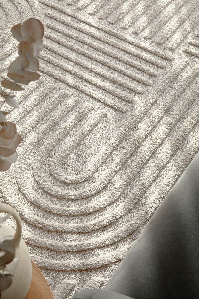 Marigold Dior Natural Modern Textured Rug