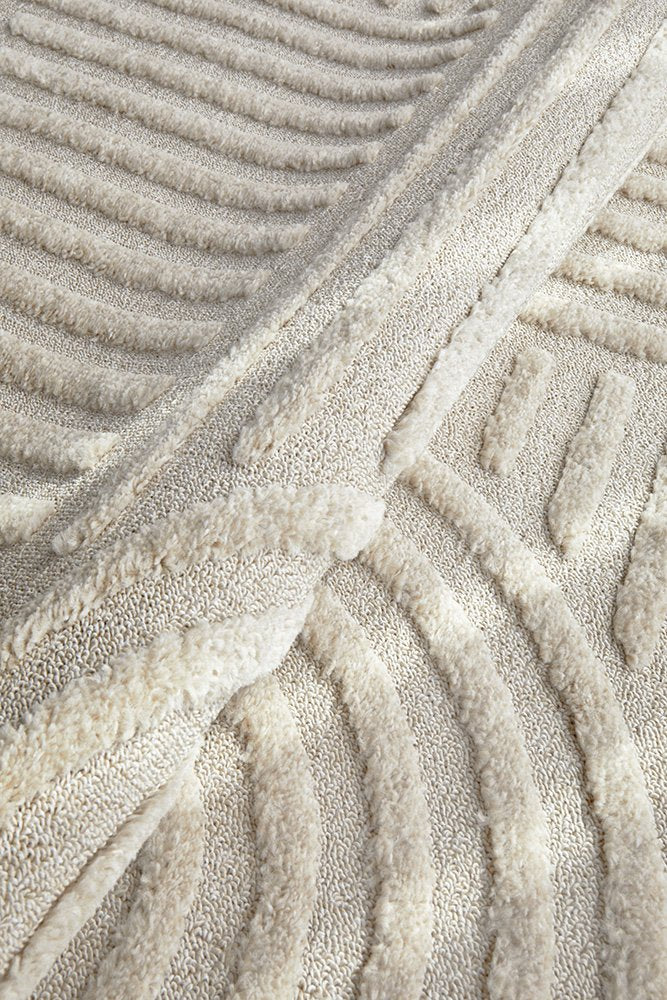 Marigold Dior Natural Modern Textured Rug