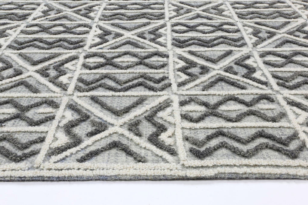 Marbella Cordoba Grey Contemporary Rug - 60235LGRY – view 5