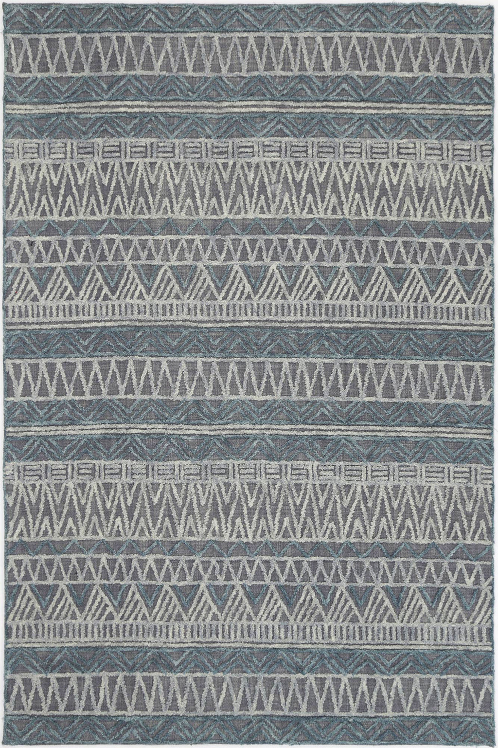 Marbella Cazorla Charcoal Contemporary Rug - 60265DGRY – view 2