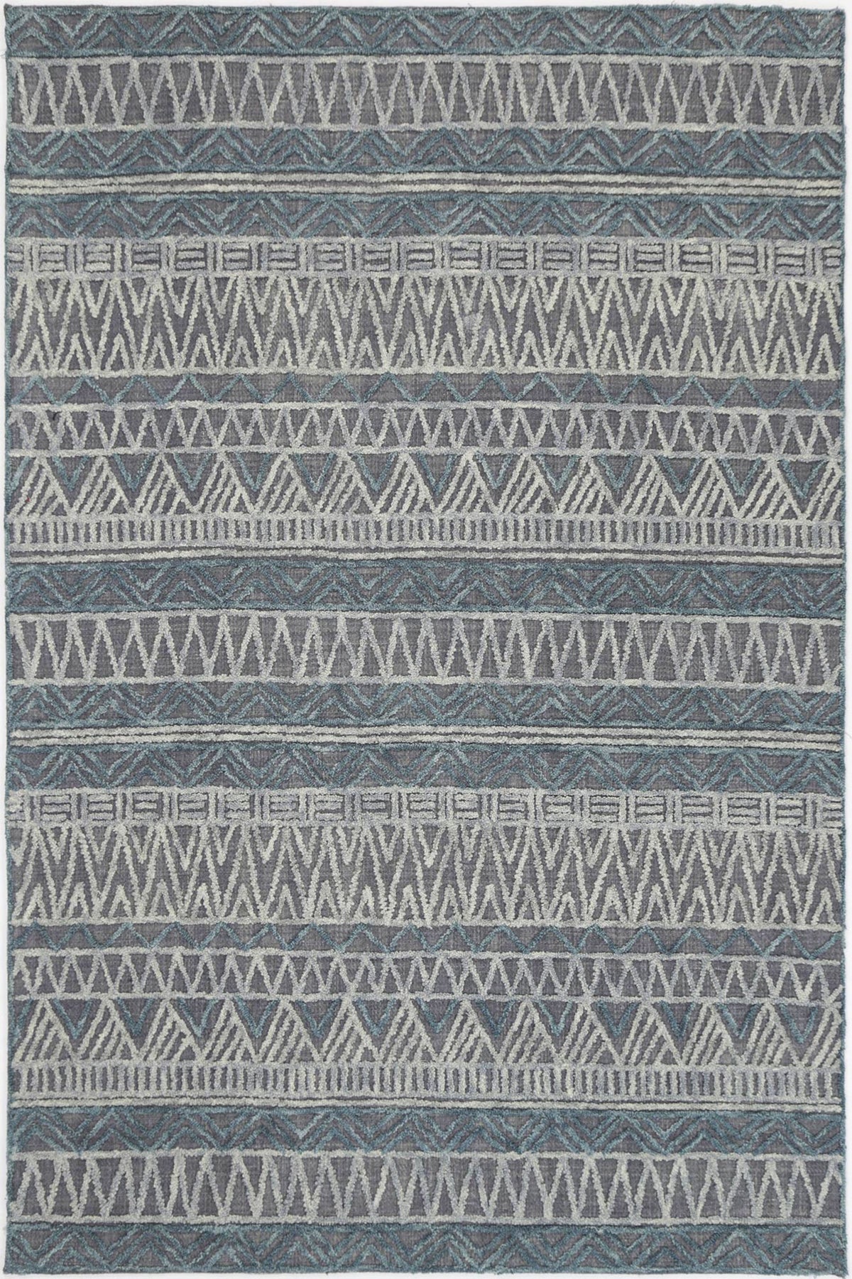 Marbella Cazorla Charcoal Contemporary Rug - 60265DGRY – view 2