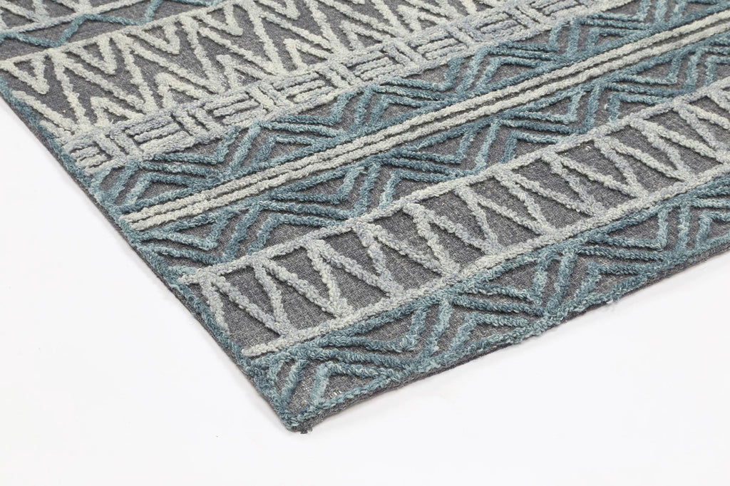 Marbella Cazorla Charcoal Contemporary Rug - 60265DGRY – view 6