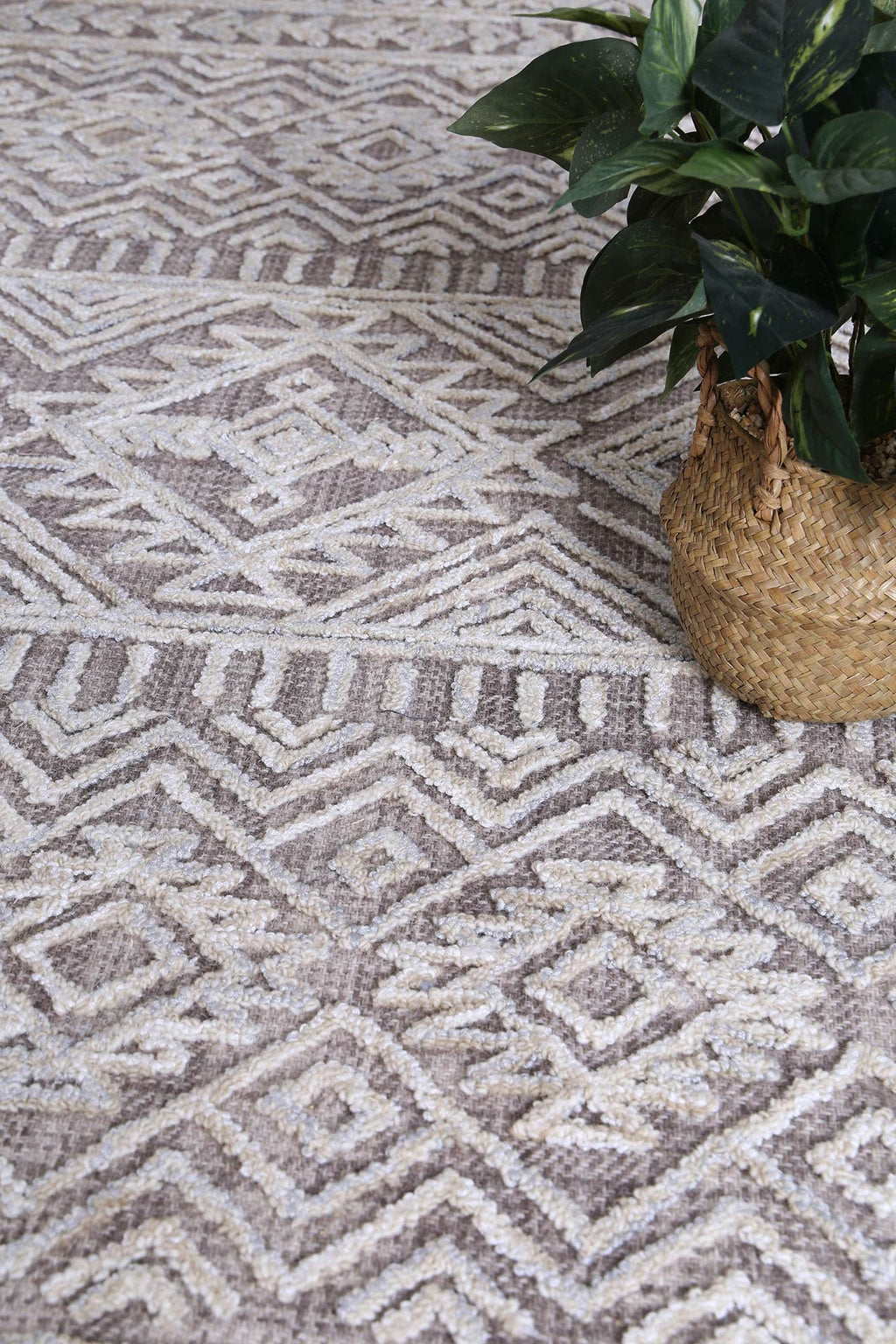 Marbella Cadiz Ash Contemporary Rug - 60295LGRY – view 3