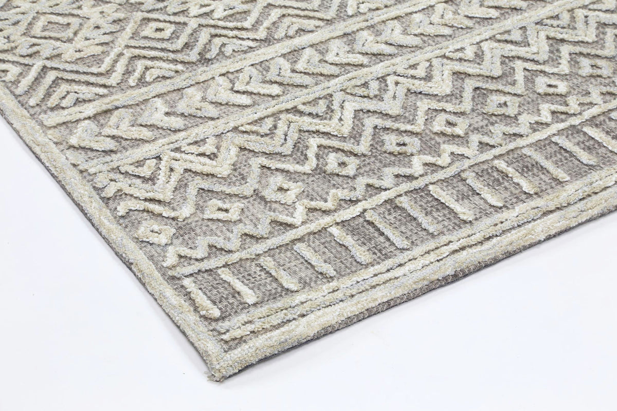 Marbella Cadiz Ash Contemporary Rug - 60295LGRY – view 5
