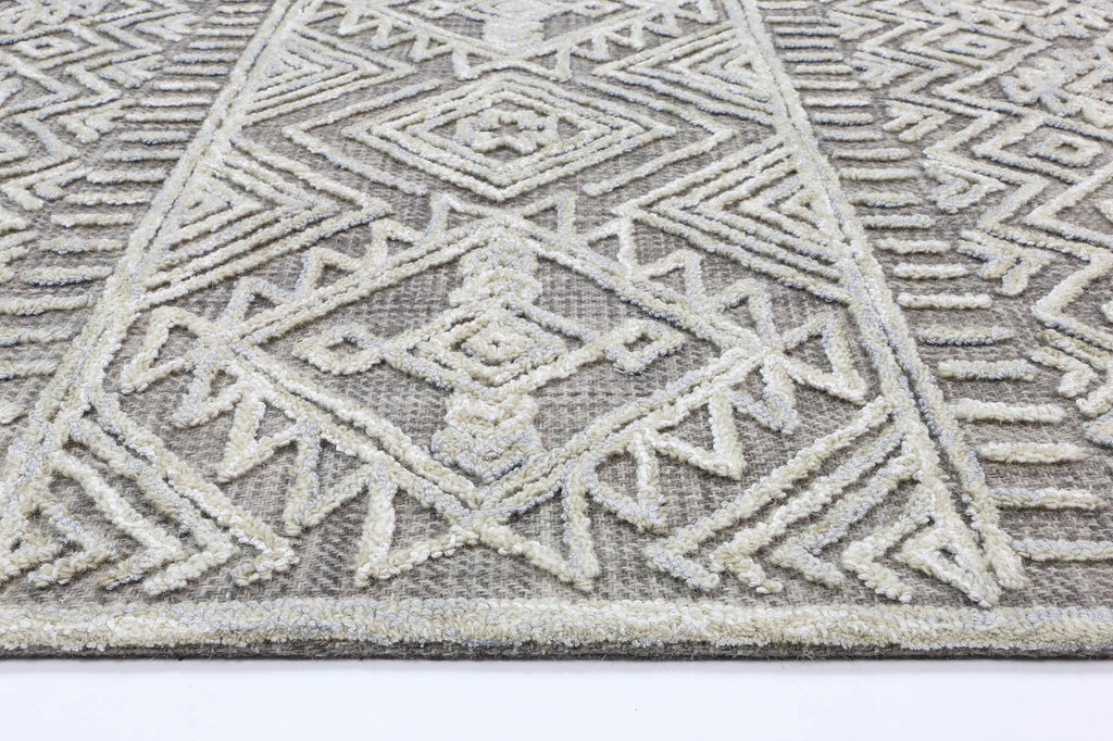 Marbella Cadiz Ash Contemporary Rug - 60295LGRY – view 6