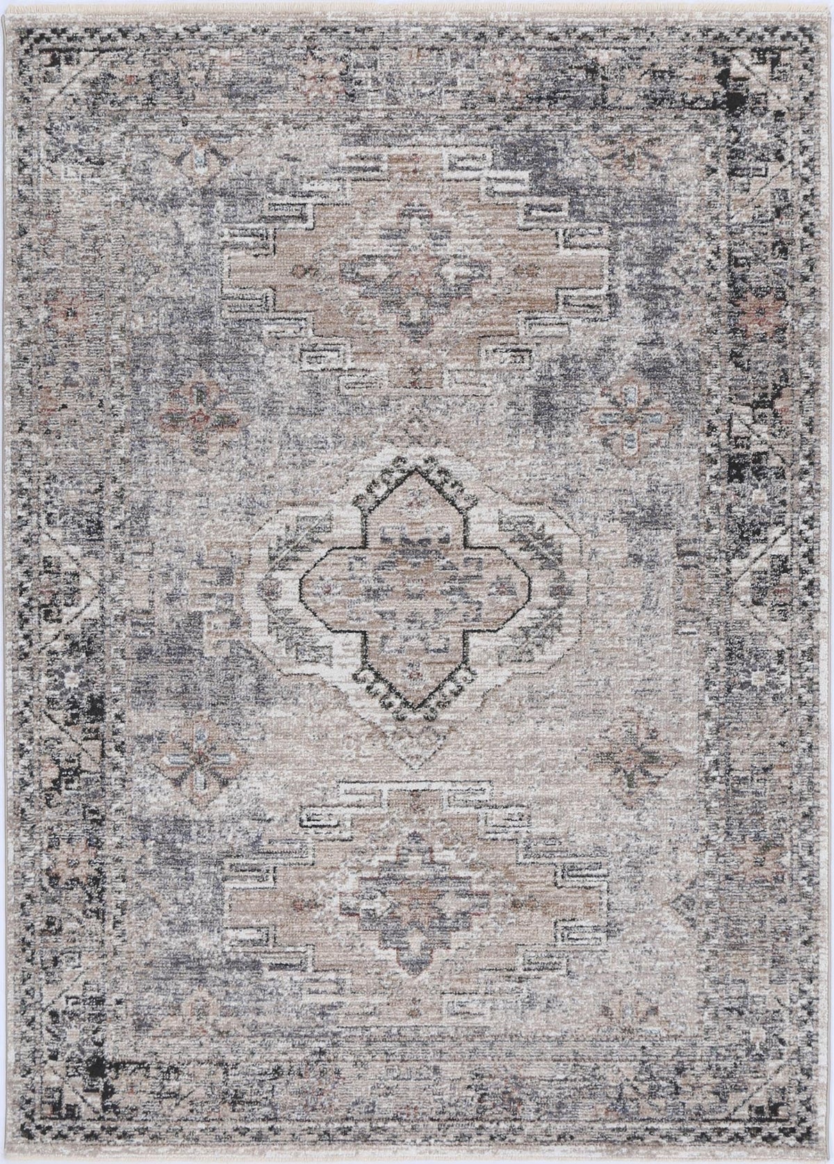 Maryland Derbent Ash Traditional Soft Rug - M01 – view 2