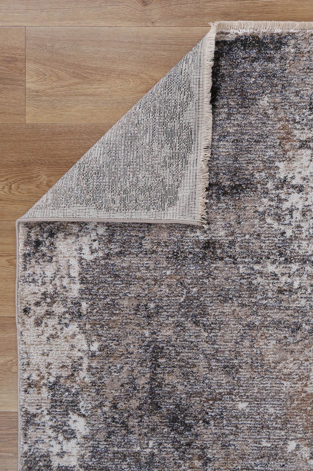 Maryland Mosoel Ash Abstract Soft Rug - M07 – view 3