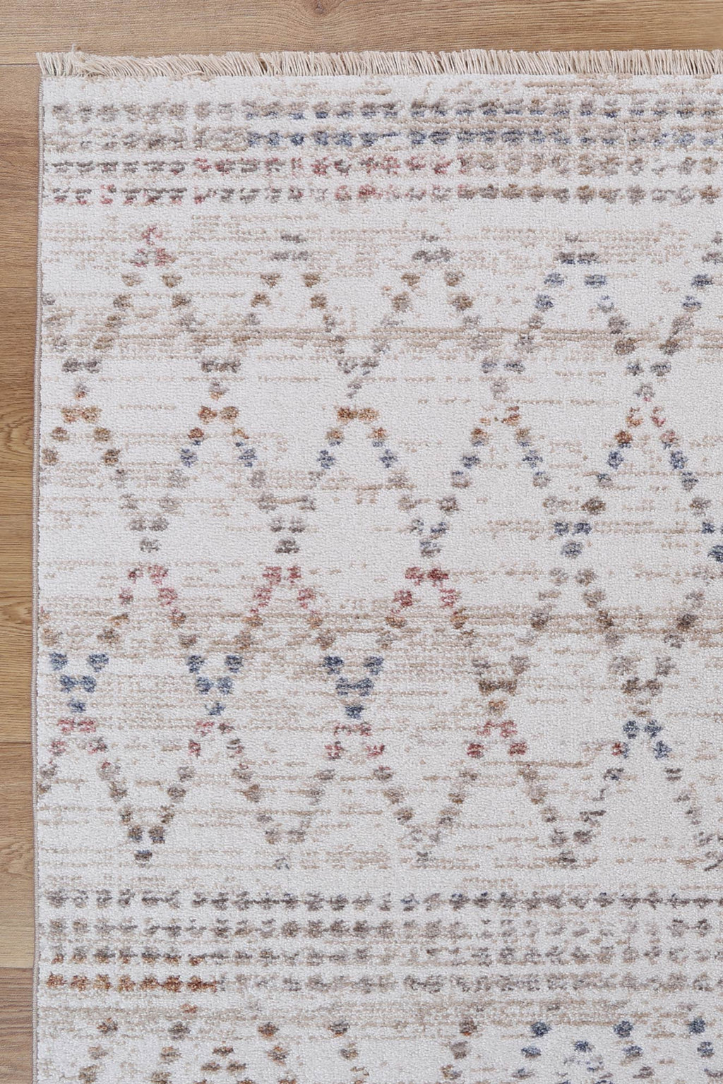Maryland Tabriz Beige Geometric Soft Rug - M08 – view 3
