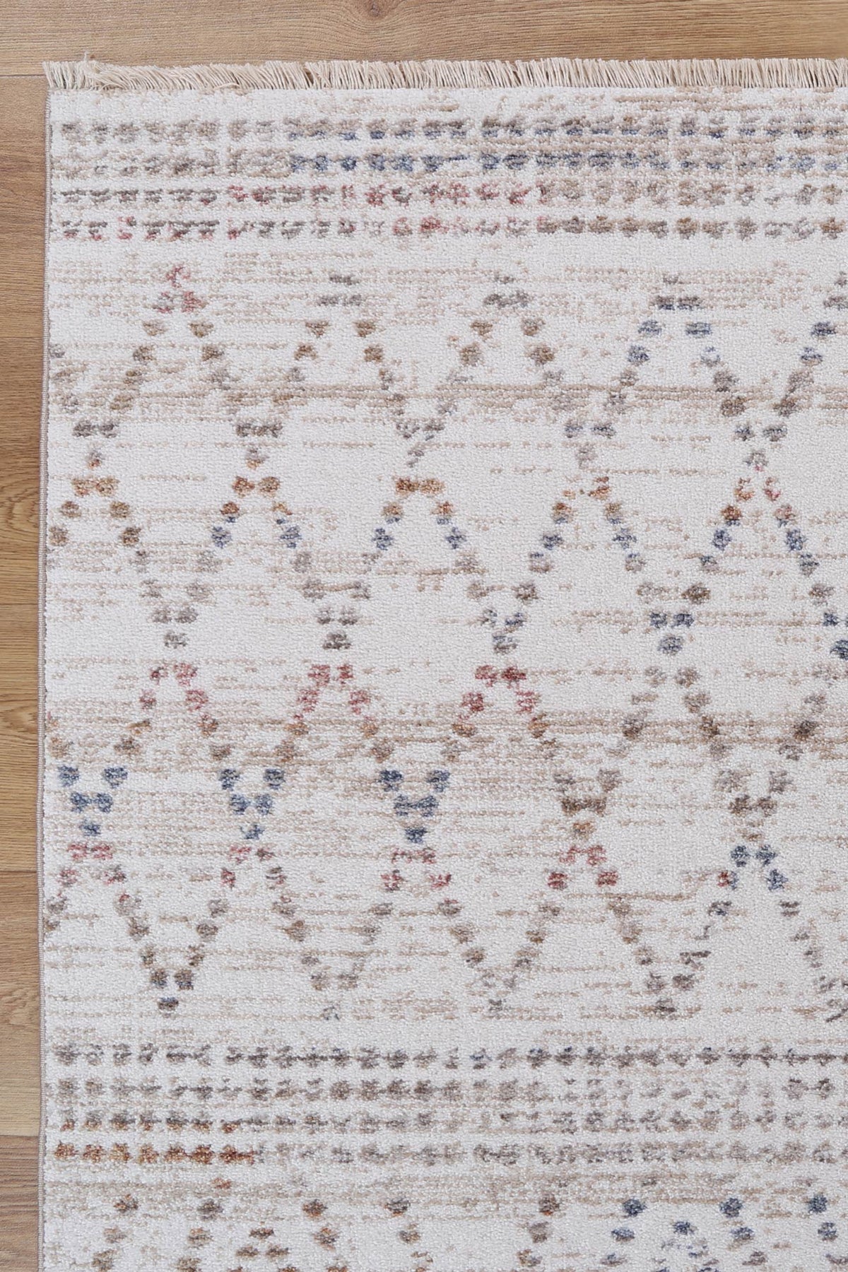 Maryland Tabriz Beige Geometric Soft Rug - M08 – view 3