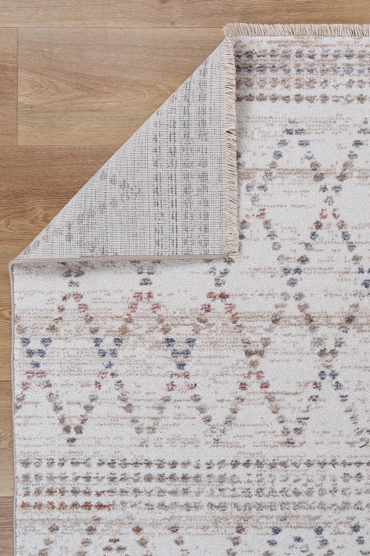 Maryland Tabriz Beige Geometric Soft Rug - M08 – view 4