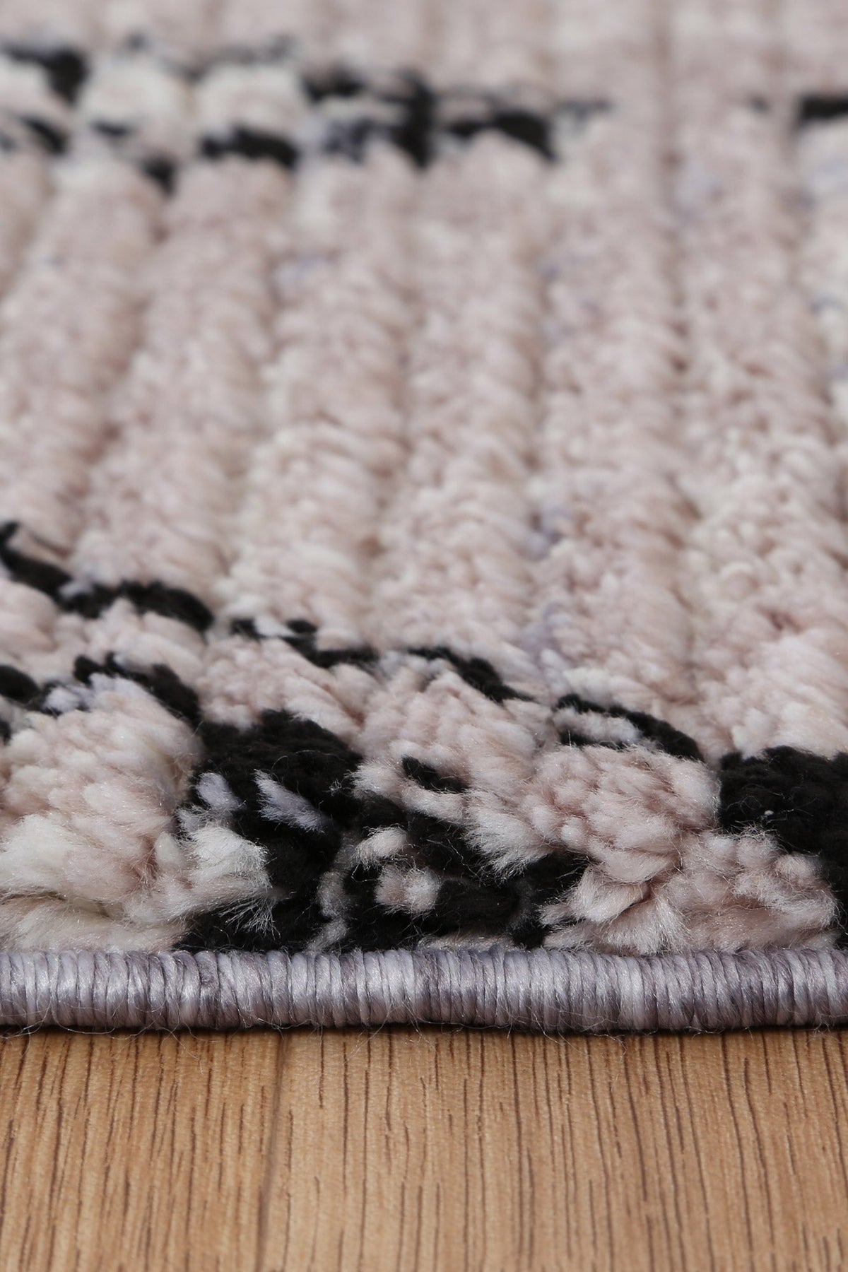 Morocco Tribal Diamond Ash Rug - MORO10 – view 4