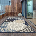 Monaco 1210 Blue Turkish Rug lifestyle view