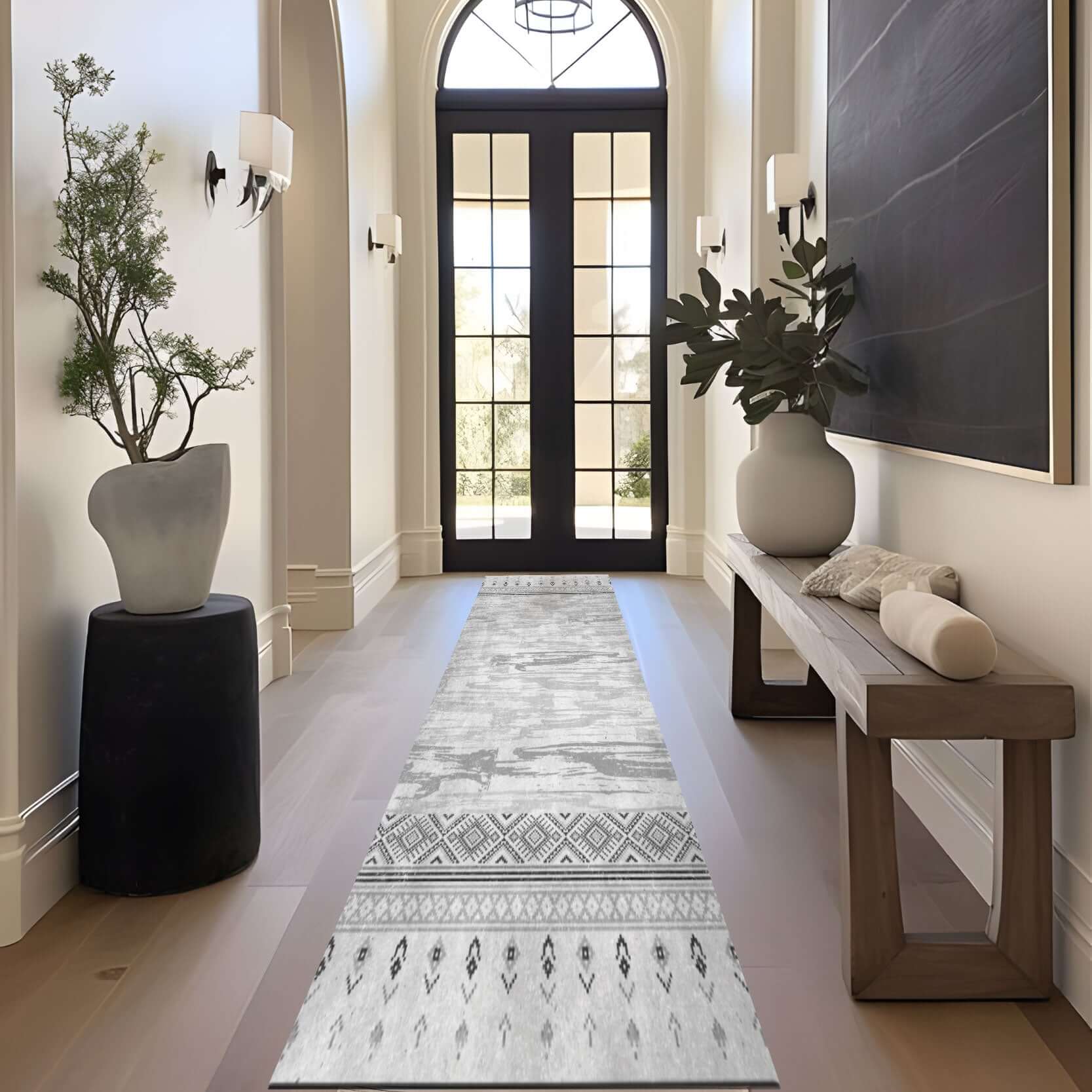 Monochrome Harmony Rug