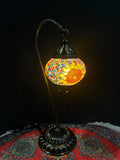 Mosaic Swan Lamp Sun Flower