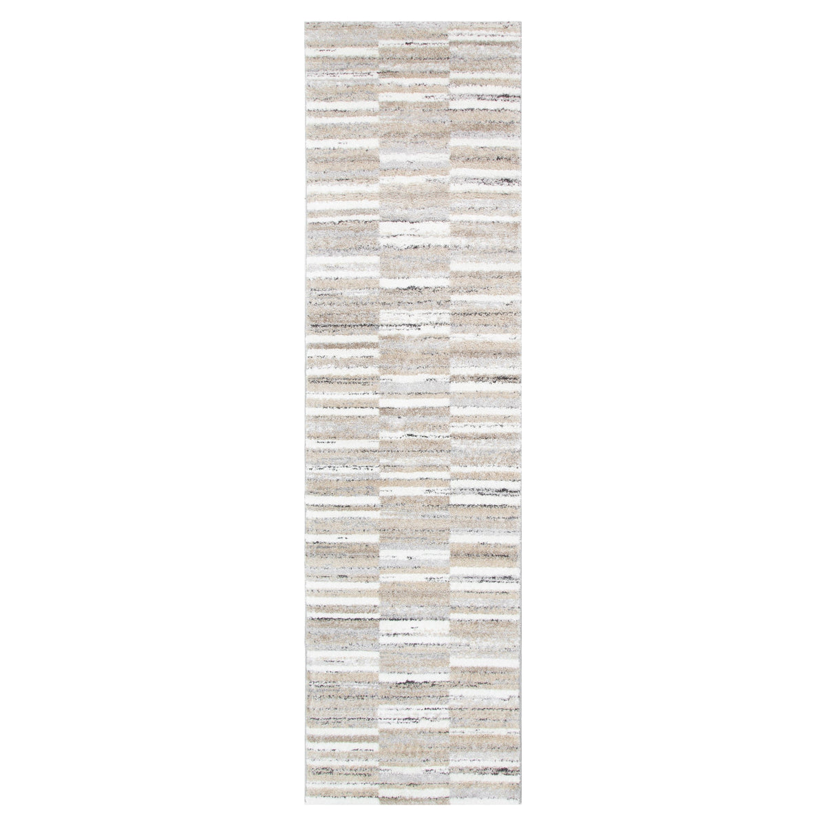 Nola N002 Beige Brown Geometric Rug – view 7