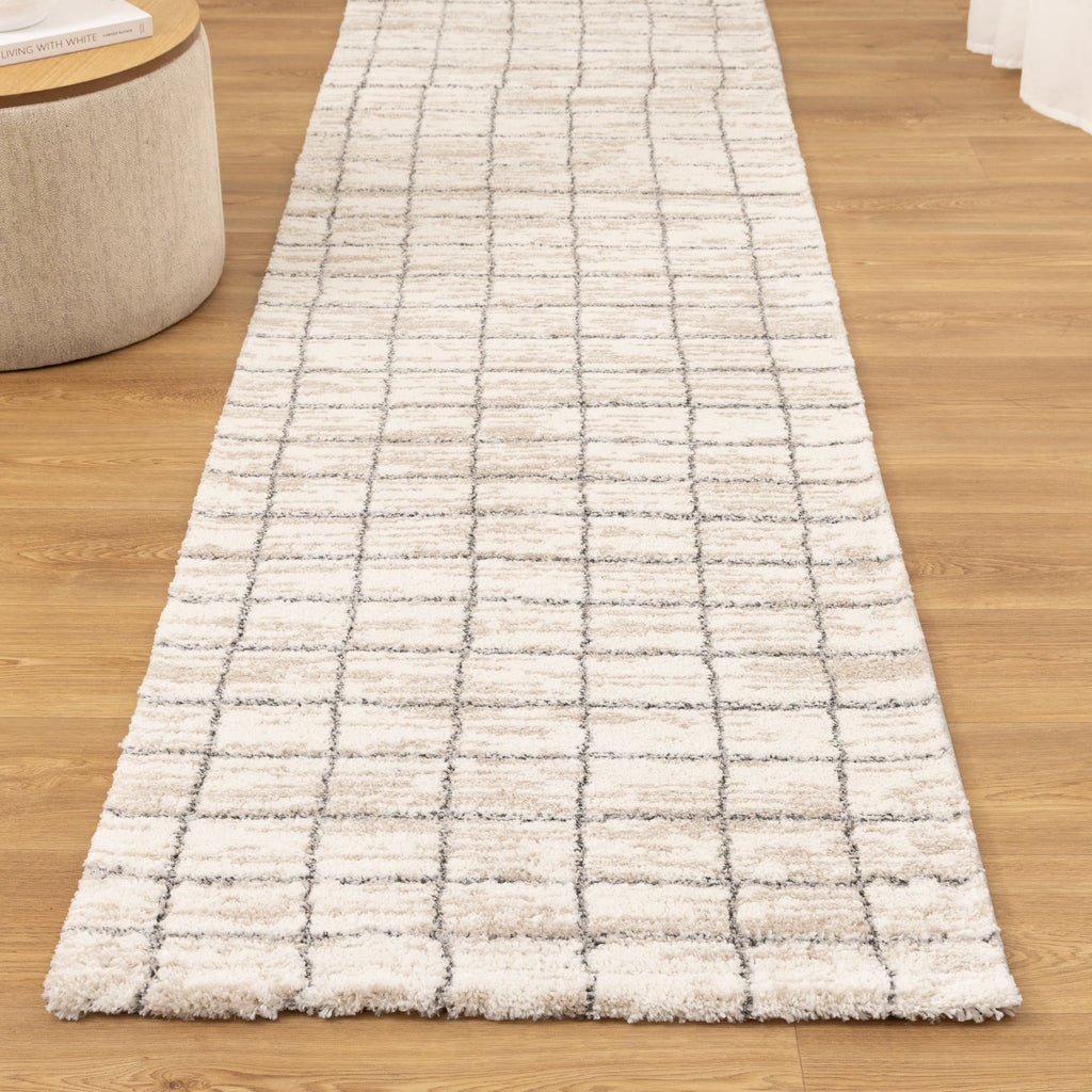 Nola Clean Lines Neutral Rug - N004 – view 10