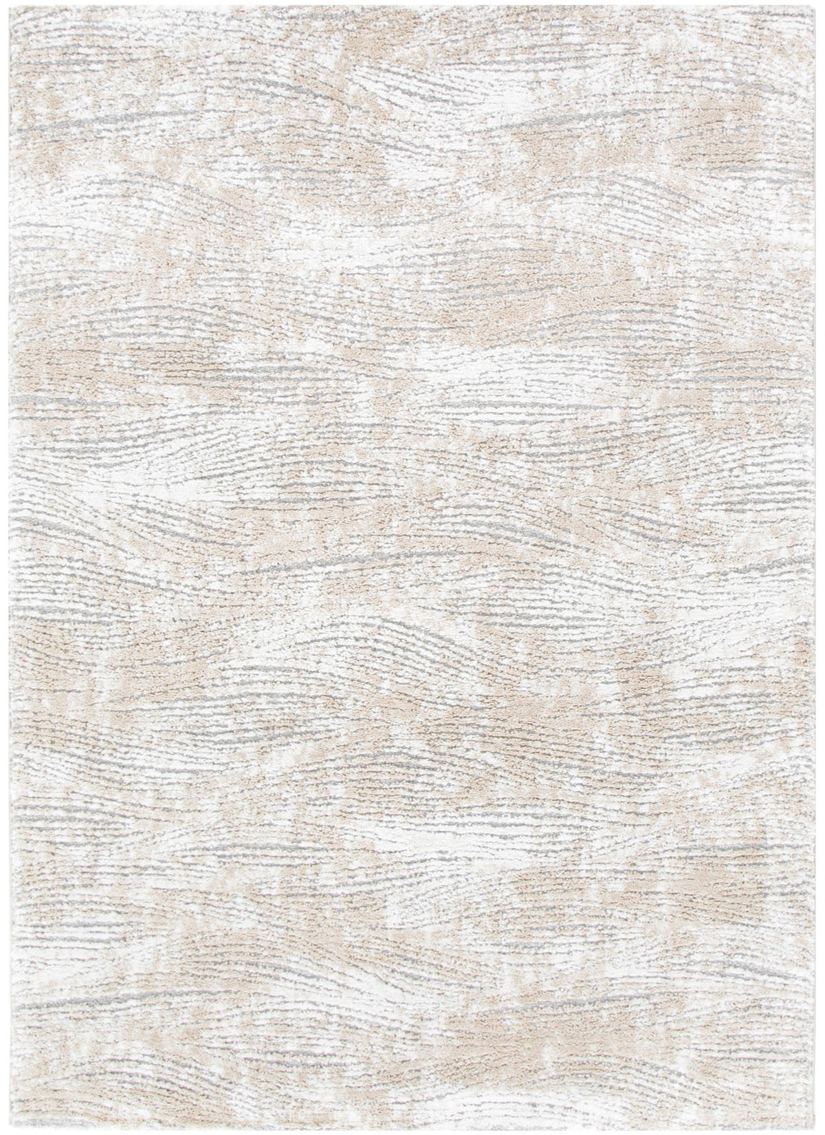 Nola Carved Beige Rug - N005 – view 2