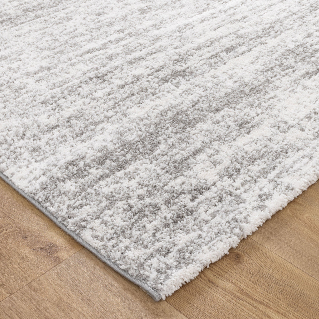 Nola N008 Grey Canvas Abstract Rug – view 3