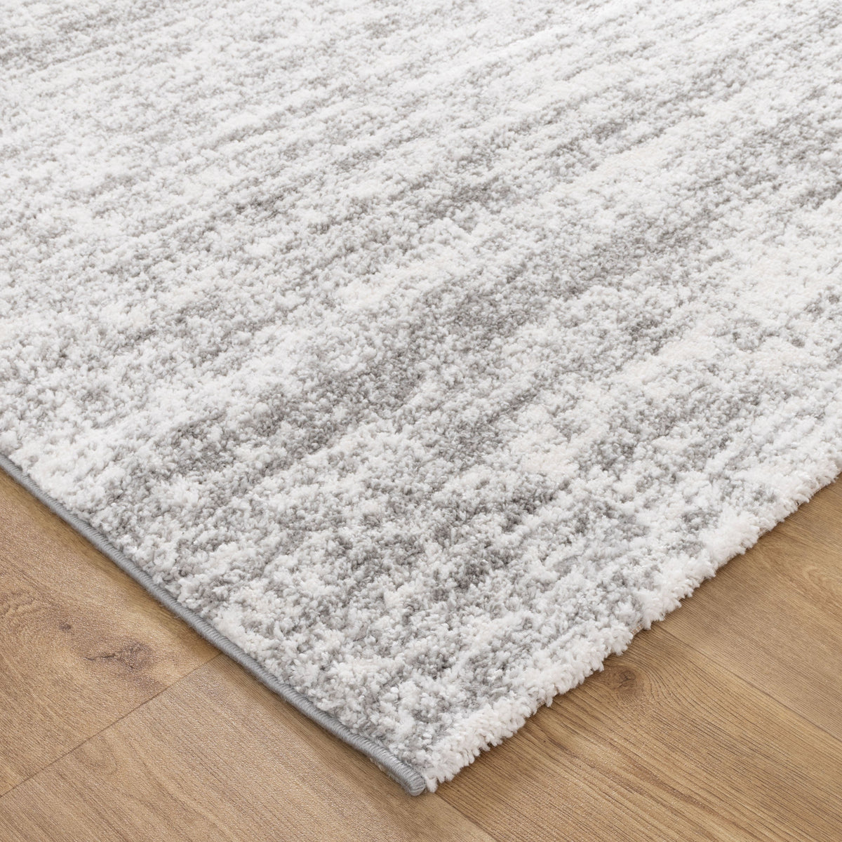 Nola N008 Grey Canvas Abstract Rug – view 3