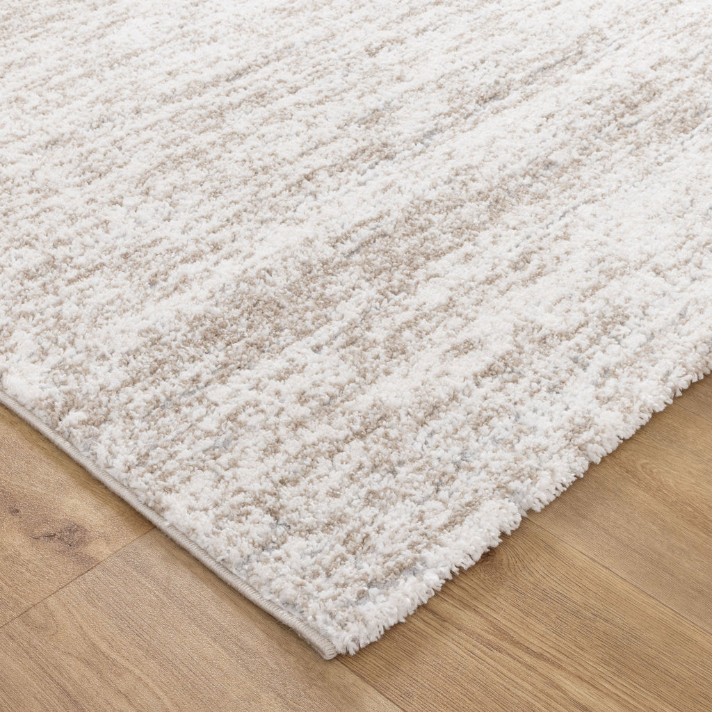 Nola N009 Beige Canvas Abstract Rug – view 3