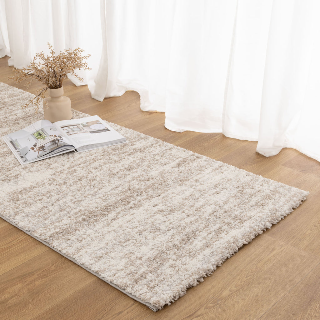 Nola N009 Beige Canvas Abstract Rug – view 8