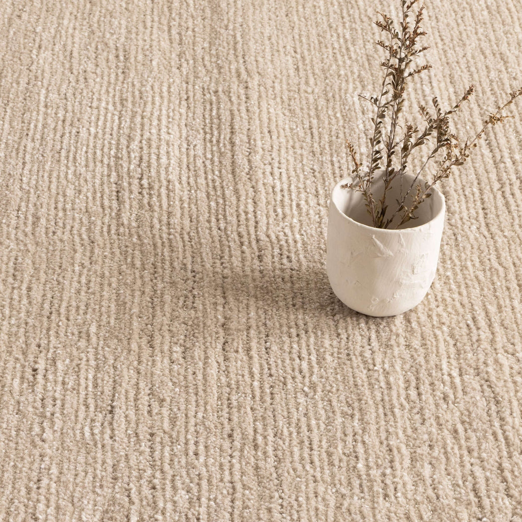 Nizza N012 Beige Faded Lines Rug - detail 5