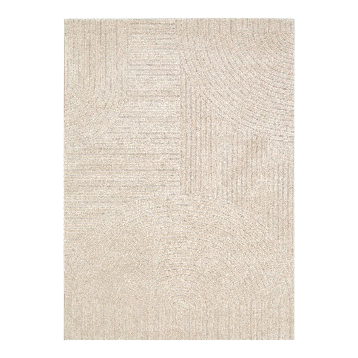 Nessa N100 Beige Arches Rug – view 2