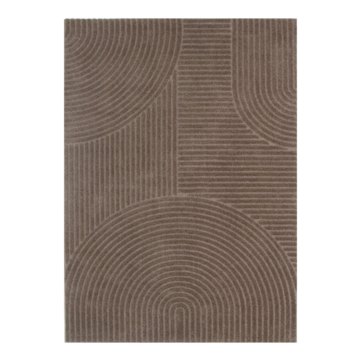 Nessa N200 Brown Arches Rug – view 2