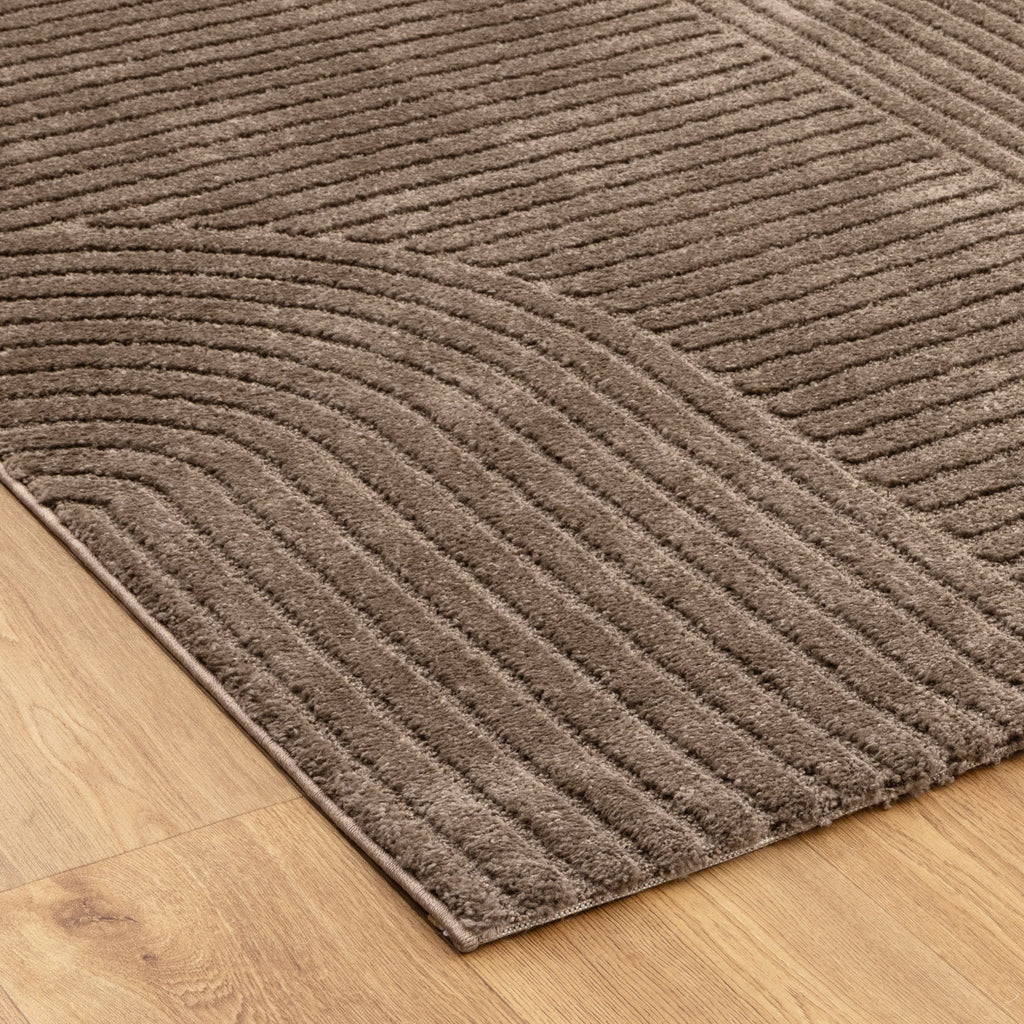 Nessa N200 Brown Arches Rug – view 3