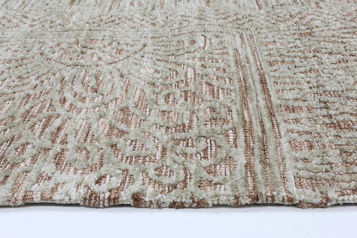 Amritsar Newburg Rust Tribal Rug – view 3