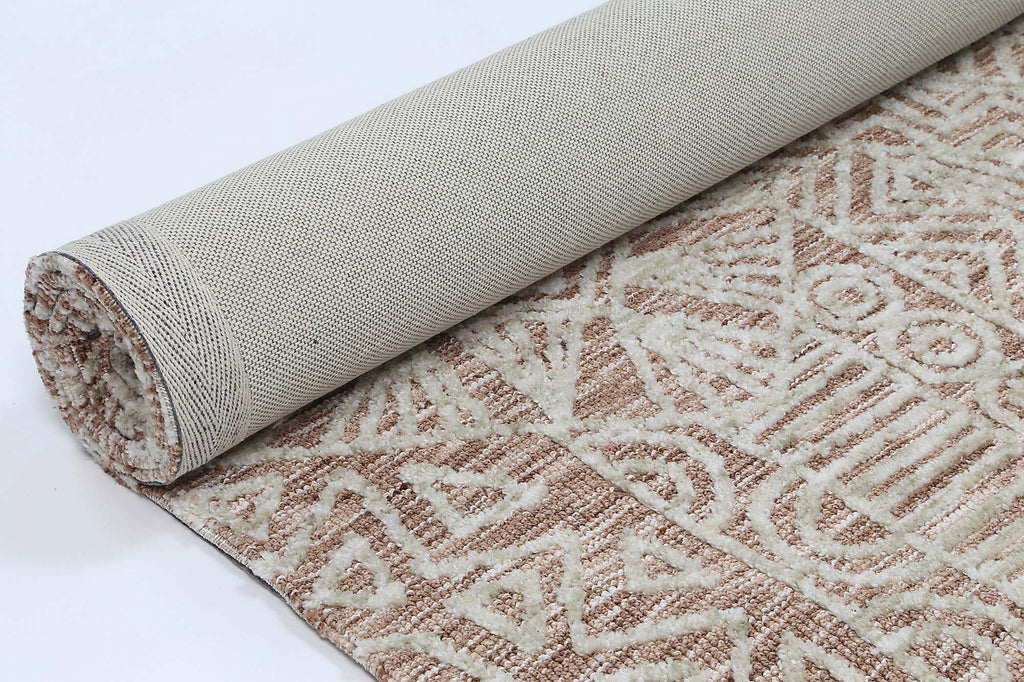 Amritsar Newburg Rust Tribal Rug – view 4