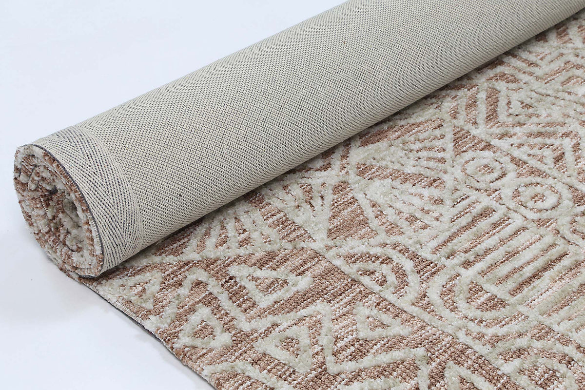 Amritsar Newburg Rust Tribal Rug – view 4