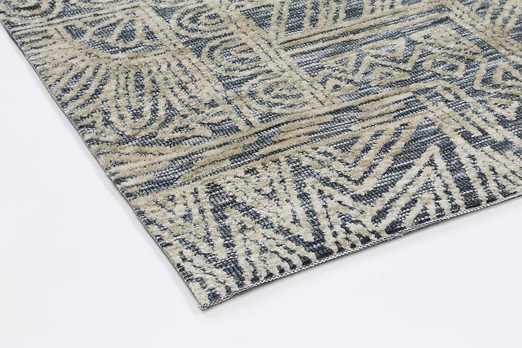 Amritsar Newburg Anthracite Tribal Rug – view 5