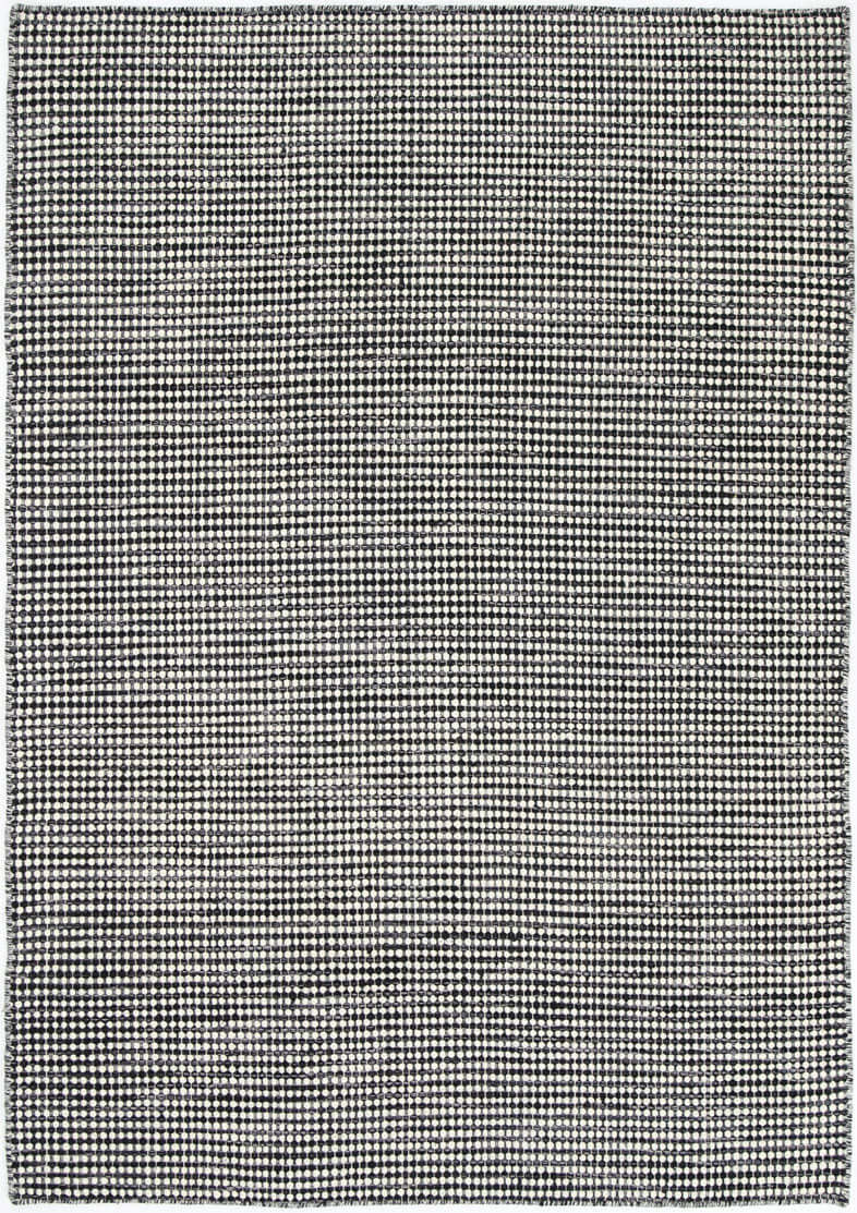 Nordic Charcoal reversible wool rug