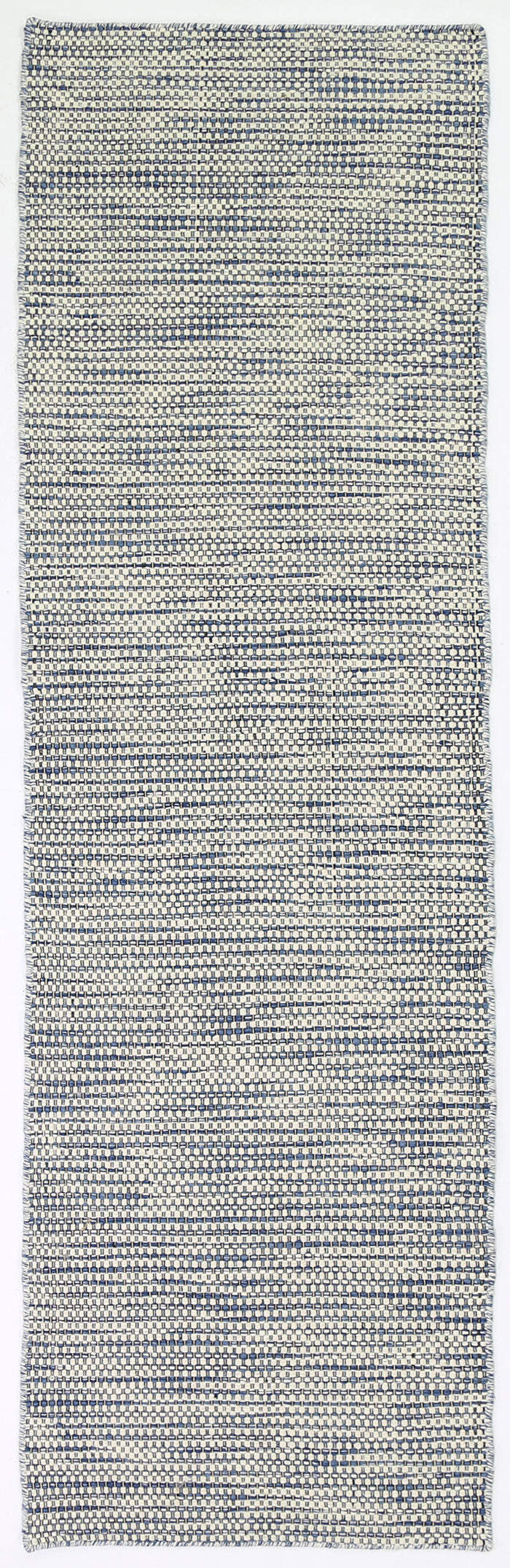 Nordic Blue Reversible Wool Rug – view 7