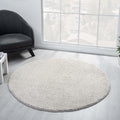 Nature 495 Sand Round styled in a furnished room