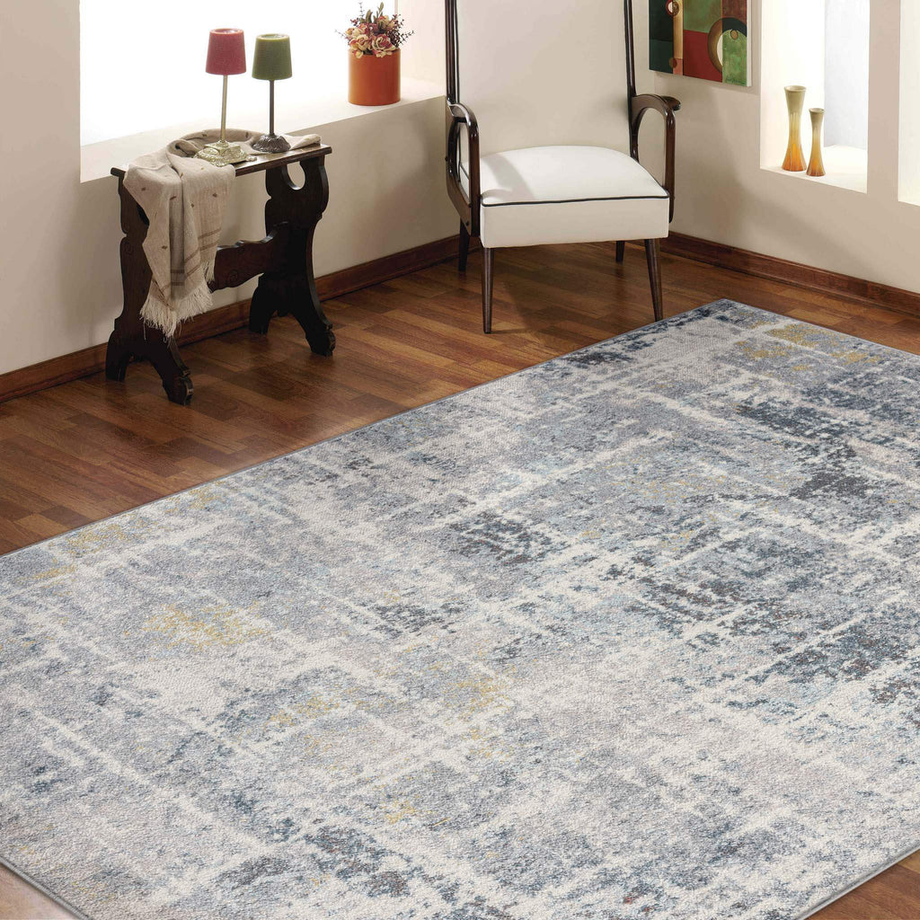 Newport 344 Grey Turkish Rug lifestyle view