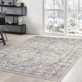 Newport 7260 Blue Turkish Rug lifestyle view