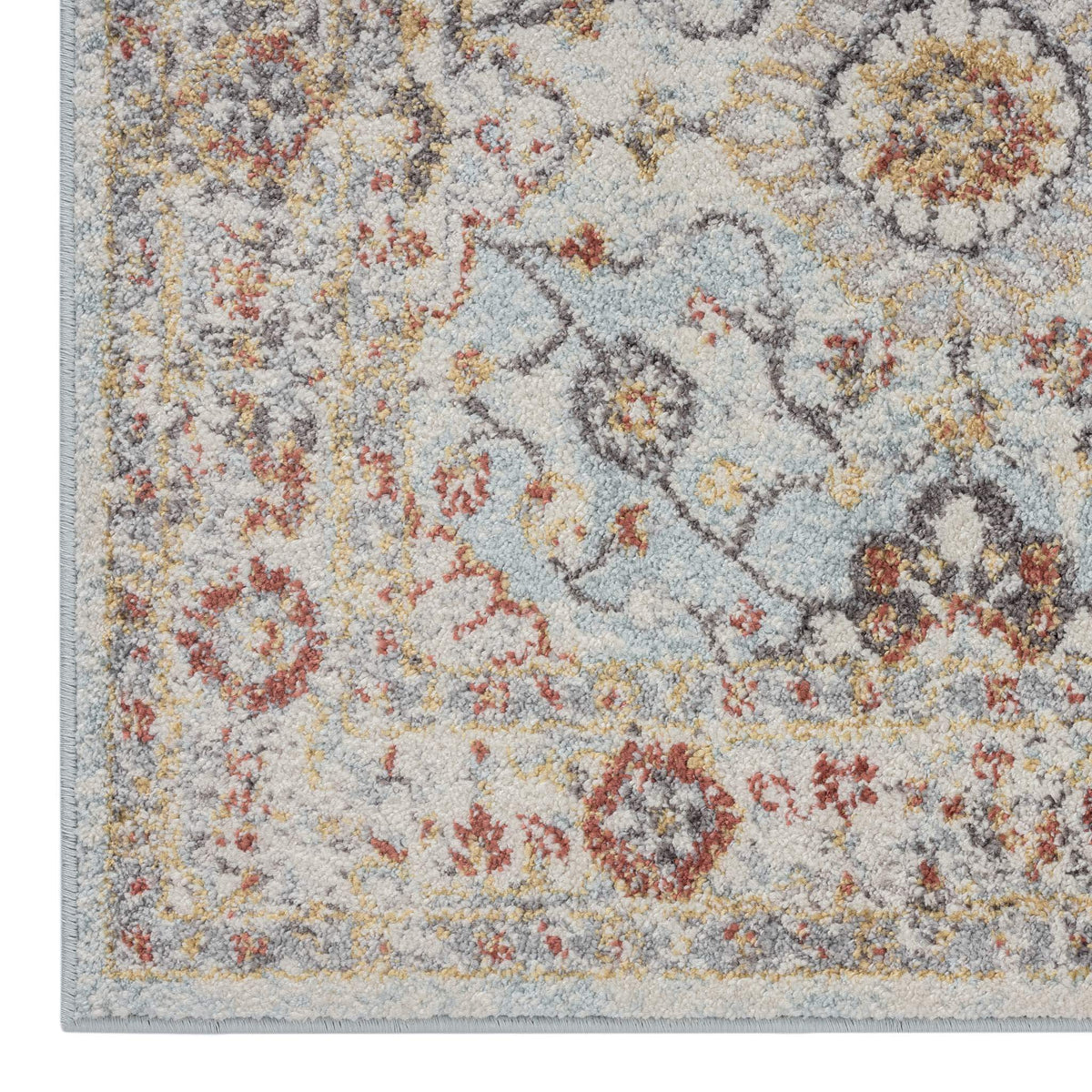 Newport 7274 Lt Blue Hallway Hallway Runner