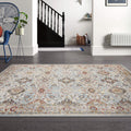 Newport 7274 Lt Blue Turkish Rug lifestyle view