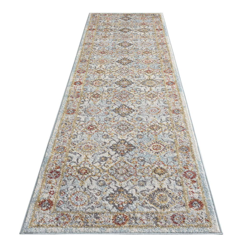 Newport 7274 Lt Blue Hallway Hallway Runner lifestyle view