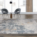 Newport 8427 Grey Turkish Rug lifestyle view