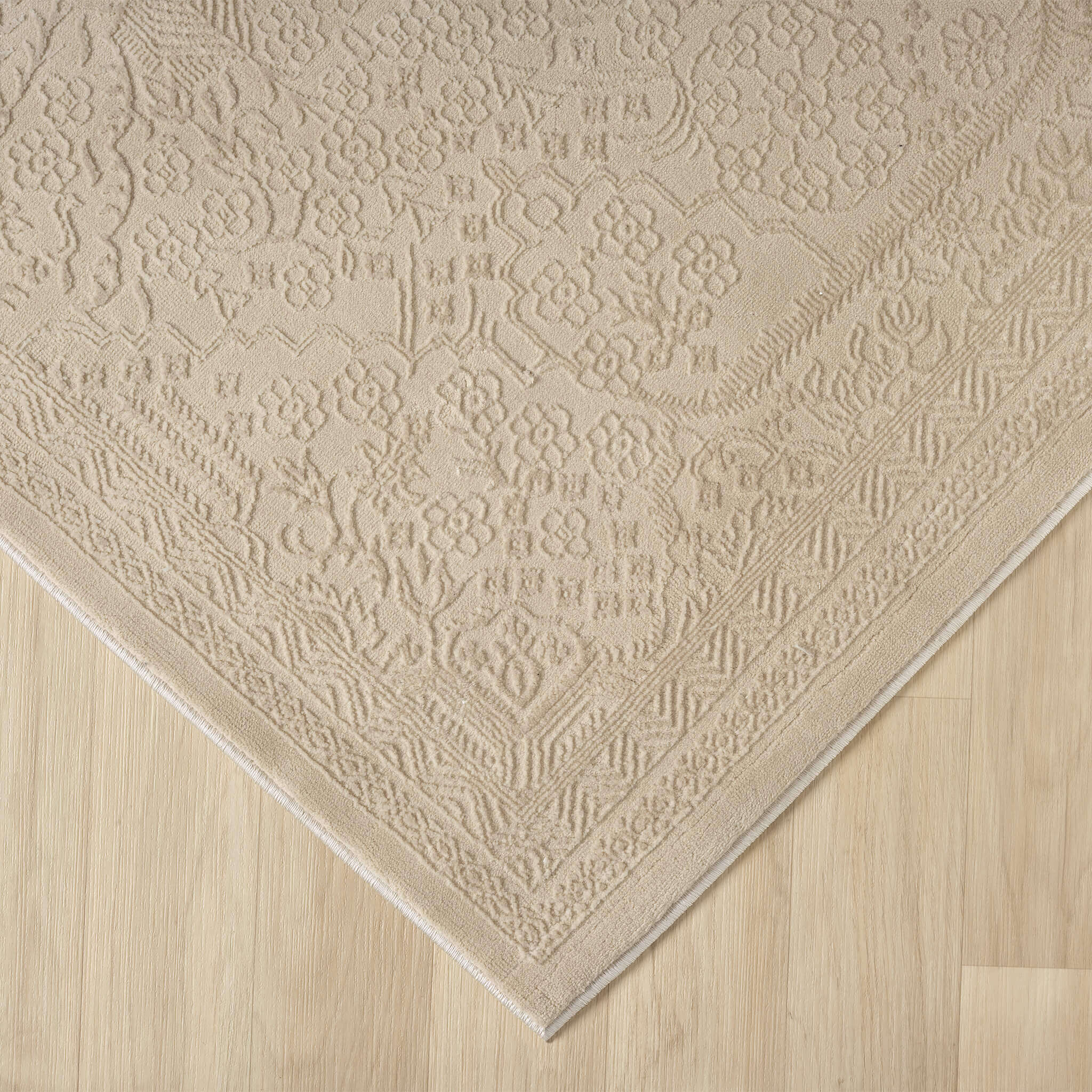 Nobel 775 Natural Rectangle – Beige Area Rug