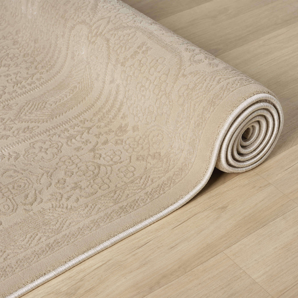 Nobel 775 Natural Rectangle – Beige Area Rug