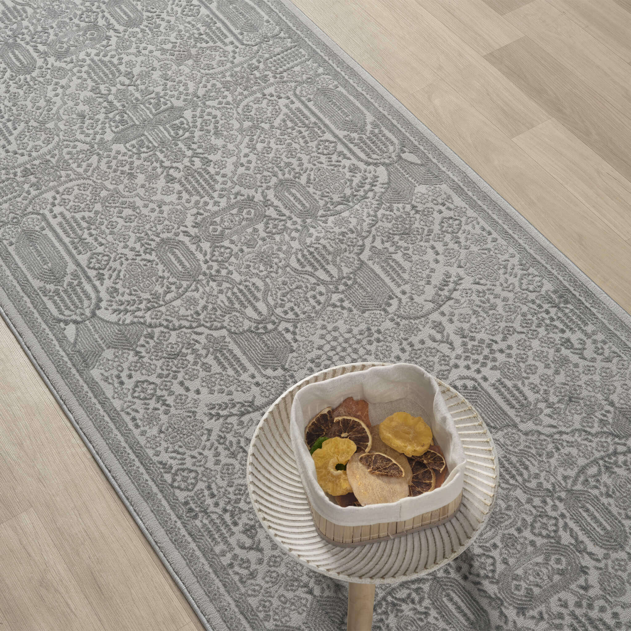 Noble 775 Granite Runner - Modern Rug for Elegant Spaces